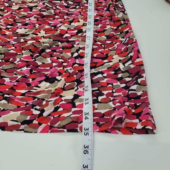 Laundry By Design Dress Womens 6 Sheath Ruched Split‎ Sleeve N2R3505SU - Picture 13 of 15